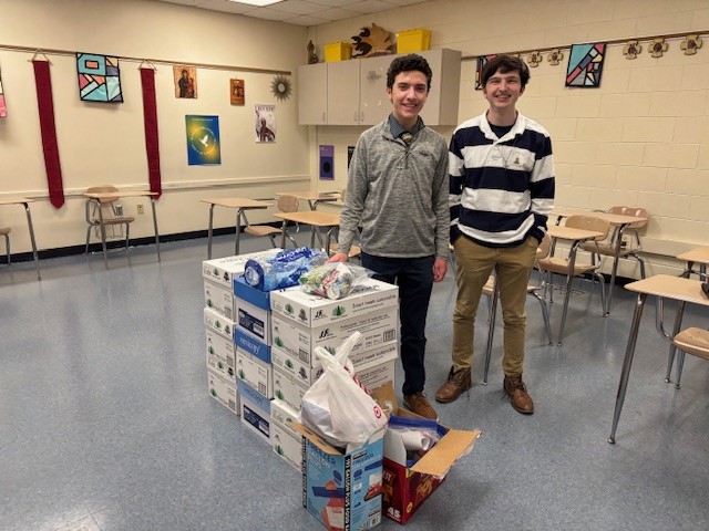 Seniors Living the St. John’s Jesuit Mantra